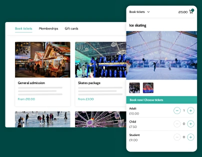 ice rinks ticketing system hero